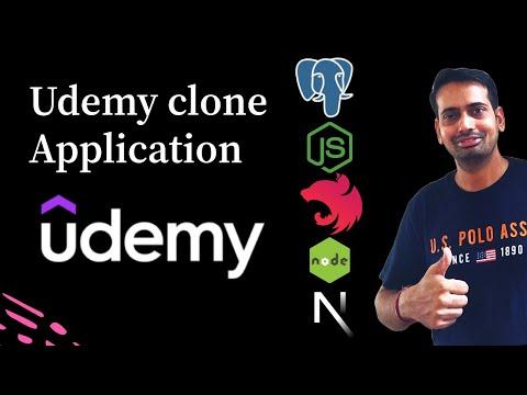 Udemy Clone Full Stack Application end to end