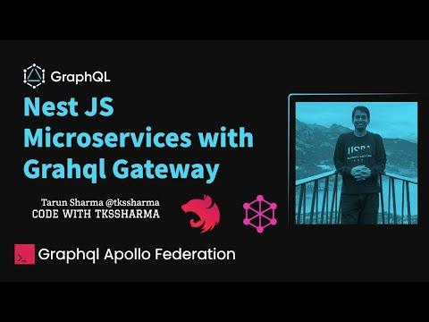 Node JS Microservices Graphql Based APIs using Apollo Federation