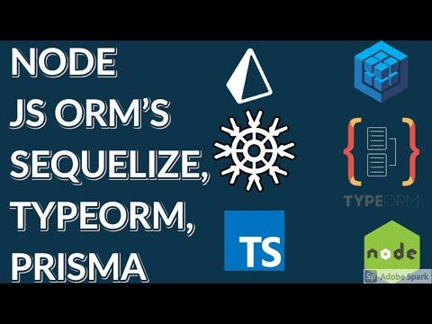 Node JS Different ORM with Projects